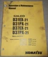 KOMATSU D31EX-21 D31PX-21 D27EX-21 D37PX-21 DOZER OPERATION & MAINTENANCE MANUAL
