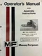 Massey Ferguson Operator's Manual - MF 760 Combine