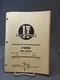 I&T SHOP SERVICE FORD SHOP MANUAL FO-38 MODELS 2600 3600 4100 4600 4600SU