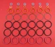 DT466 / 530 International Navistar Fuel Injector Oring Seal Kit 1994 - 2003