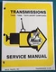 MACK T2050 T2060 T2070 TRANSMISSION OVERHAUL SHOP WORKSHOP REPAIR SERVICE MANUAL
