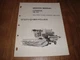 New Holland Combine TR-70 Unloading Augar Assembly & Drive Service Manual