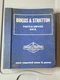 Briggs & Stratton Parts & Service Data 4 Cycle Engine MS-3222