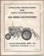 Original Allis Chalmers Operators Manual for 100 Series Cultivator Form # TM-211
