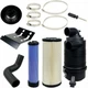 Air Filter Upgrade Kit for Kawasaki FR Series FR651V FR691V FR730V Mowers