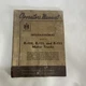 International R-129, R-121, and RR-122 Motor Trucks Operator&rsquo;s Manual