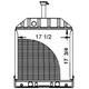 Radiator 83918860 Fits Ford 550 555 555A 555B 655 655A Tractors