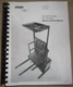 CROWN SP 3500 SERIES FORKLIFT TRUCK PARTS SERVICE SHOP REPAIR WORKSHOP MANUAL