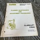 Clark Clarklift C500 3K-6K Models Maintenance & Adjustment  Manual Book