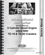 IH International TD24 UD1091 UD525 UD554 UDT1091 Diesel Engine Service Manual