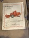 Massey-Harris No 90 SP Combine Repair Parts List 650709M2