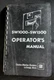 1969 GM SW1000‑SW1500 Operators Manual &ndash; Diesel Locomotive Spiral Bound