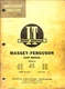 Massey-Ferguson Shop Manual MF 303 404 406 444 1001 Tractor Models MF-10