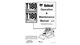 Bobcat T180 Turbo & T180 Turbo High Flow Loader Maintenance & Operation Manual