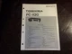 Toshiba Original Service Manual Factory Repair Schematic for Receiver Amplifier
