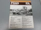 Fiat Allis FG95 Motor Grader Brochure 4 Pages