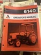 Allis-Chalmers 6140 Diesel Tractor Owner's Operator's Manual 2099286 3/84