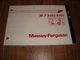 Massey Ferguson MF8450 M-F8460 Information Manual