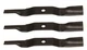 High Lift Blades for Kubota RCK54P-227Z, RCK54P-321Z, ZD221, ZG227, 92-127(3)