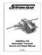 Hydro Gear 1000/BDU-10S  Transaxle Repair Manual