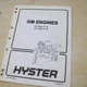 HYSTER Forklift GM 4.3 5.7 LITER V6 V8 ENGINE Shop Service Manual P150B P200B