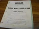 Kohler K482 K532 K582 Engine Parts Catalog Manual ENS-598-B xo