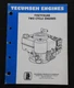 ORIGINAL TECUMSEH MECHANICS HANDBOOK 2-CYCLE TVS TVXL 840 ENGINE REPAIR MANUAL