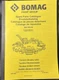Bomag Spare Parts Book BW 900-50 Tandem Vibratory Roller (2018)