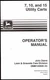 JOHN DEERE 7, 10, & 15 UTILITY CARTS OPERATORS MANUAL OMM122926 A5  (842)