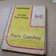 BLAW KNOX PF-180H BITUMINOUS PAVER FINISHER Parts Catalog Manual Guide book