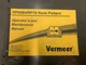 Vermeer RP6084/RP78 Rock Picker Owners Manual