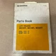 Daewoo BC15T BC18T BC20T PARTS MANUAL BOOK CATALOG LIST GUIDE FORK LIFT TRUCK