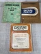 Vintage Datsun Service Manual Bundle  Pick-Up Model 520 L13 L16 L20 1600 Clymer