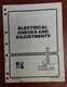 Electrical Checks and Adjustments Hyster Manual 2200 SRM 406 