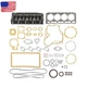 V1505 V1505D V1505T V1505E For Kubota Engine Complete Cylinder Head W/Gasket Kit