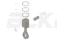 Engine Piston Kit For Cummins 4B B3.9 ISB 6B B5.9 B4.5 3802090 3903582