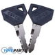 2X Ignition Key AM879480 For John Deere 2025R 2027R 2032R 2210 2305 2320 4010