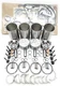 Overhaul Rebuild Kit for Cummins Engine ISBE4 
