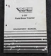 GENUINE 1984-86 WHITE 2-32 FIELD BOSS TRACTOR OPERATORS MANUAL GOOD SHAPE