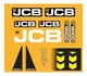 Kit Adesivos Vinil SPTS Compat&iacute;vel JCB JS200 LC