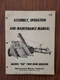 Original Minneapolis Moline RH Two Row Huskor Assembly Maintenance Manual  S-151
