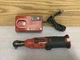 Snap-On CTR714A Red 1/4" Cordless Ratchet, Charger, NO BATTERY 