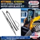 For Case Skid Steer Loader Wiper Arm Blade Kit 47778552 47405956 OEM Replace