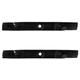 2PK Lawn Mower Blades for John Deere 42" LX255 LX266 LX277 LX279 M139976 M148613