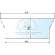 New Holland Rear Glass 84214858 Tinted for T4.55 T4.65 T4.75 Tractors