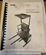 Crown SP3500 Lift Trucks  Service And Parts Manual 