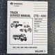 International Truck Service Manual CTS-4260 OEM Manual Vol 5