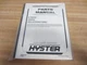 Hyster E100ZS Parts Manual (D098) 2005 Customer Edition Hy-E100ZS