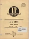 Case 500, 600 & 900B Tractors I & T Shop Service Manual