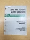 John Deere JS60 JS61 JS63 21" Walk-Behind Mower Technical Manual TM1710